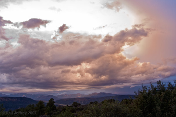 Black Canyon of the Gunnison at sunset